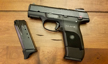 Ruger SR9 uses a 9mm Luger 